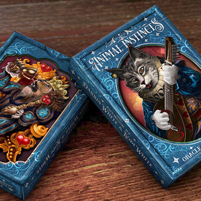 The Animal Instincts Poker and Oracle (Minstrel) Playing Cards
